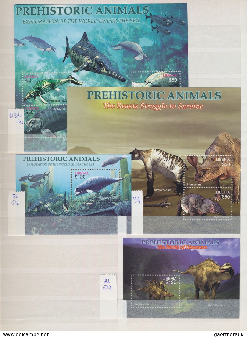 Thematik: Tiere, Fauna / Animals, Fauna: 1999/2001 (ca.), Comprehensive MNH Accumulation In A Thick - Otros & Sin Clasificación