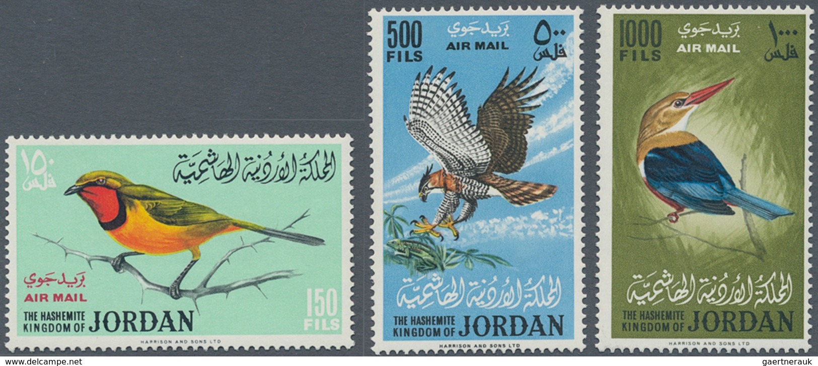 Thematik: Tiere-Vögel / Animals-birds: 1964-76 BIRDS: Group Of 4 Complete Sets From Arab Middle East - Otros & Sin Clasificación