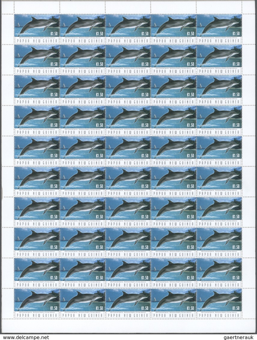 Thematik: Tiere-Meeressäuger (u.a. Wale) / Animals-aquatic Mammals: 2003, ENDANGERED DOLPHINS. Lot O - Autres & Non Classés