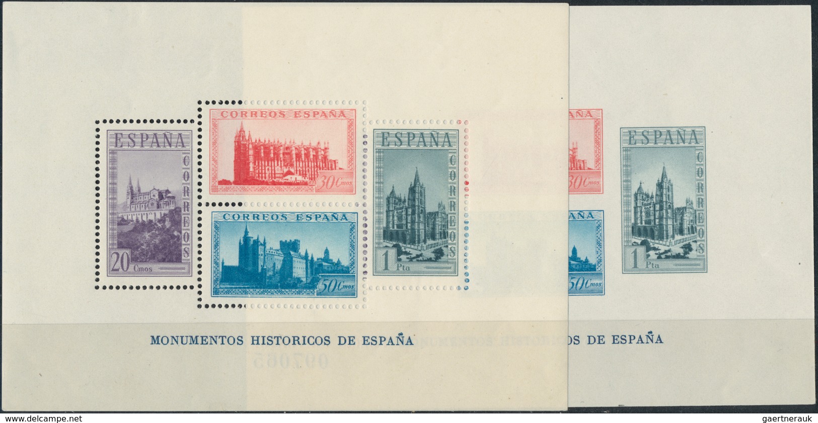 Belgien: 1930/1952, Three Souvenir Sheets MNH: 1930 Antwerp Exhibition (with First Day Cancellation - Colecciones