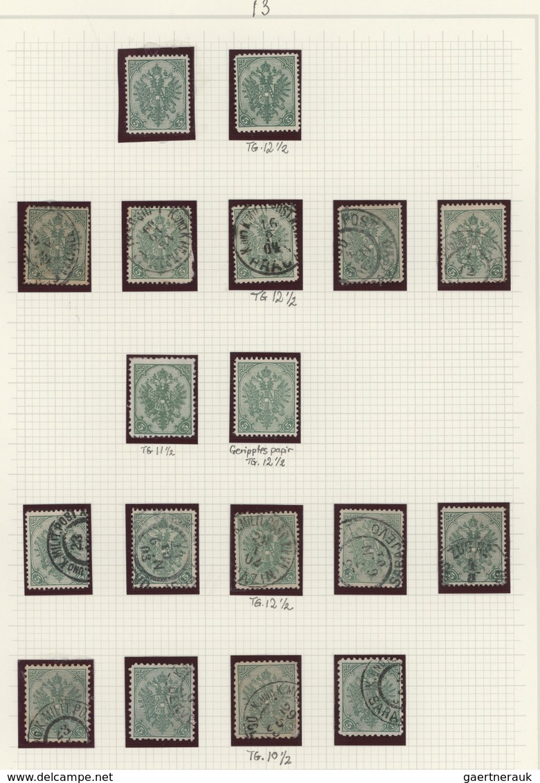 Bosnien Und Herzegowina (Österreich 1879/1918): 1879/1918, Comprehensive Holding In 16 Albums Plus T - Bosnien-Herzegowina