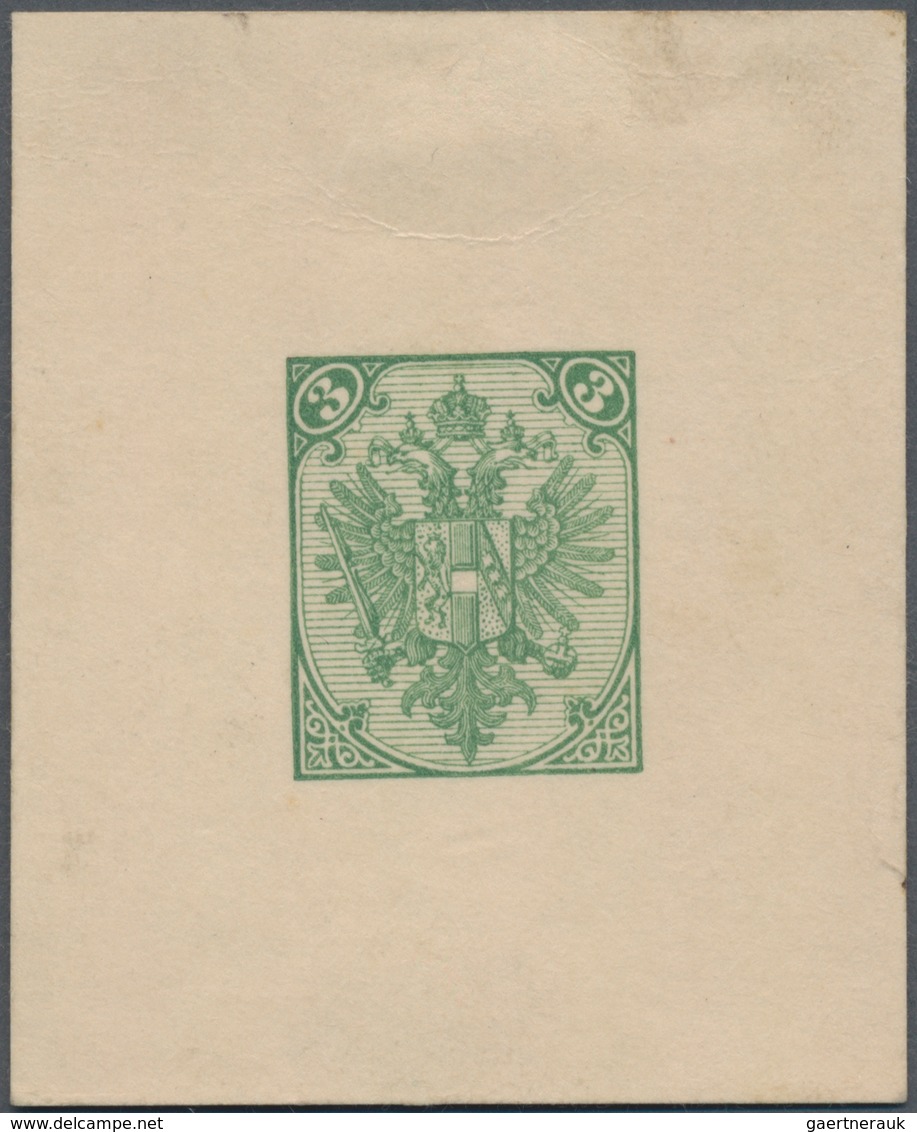 Bosnien Und Herzegowina: 1879/1899, Definitives "Double Eagle", 3kr. Green, Specialised Assortment O - Bosnie-Herzegovine