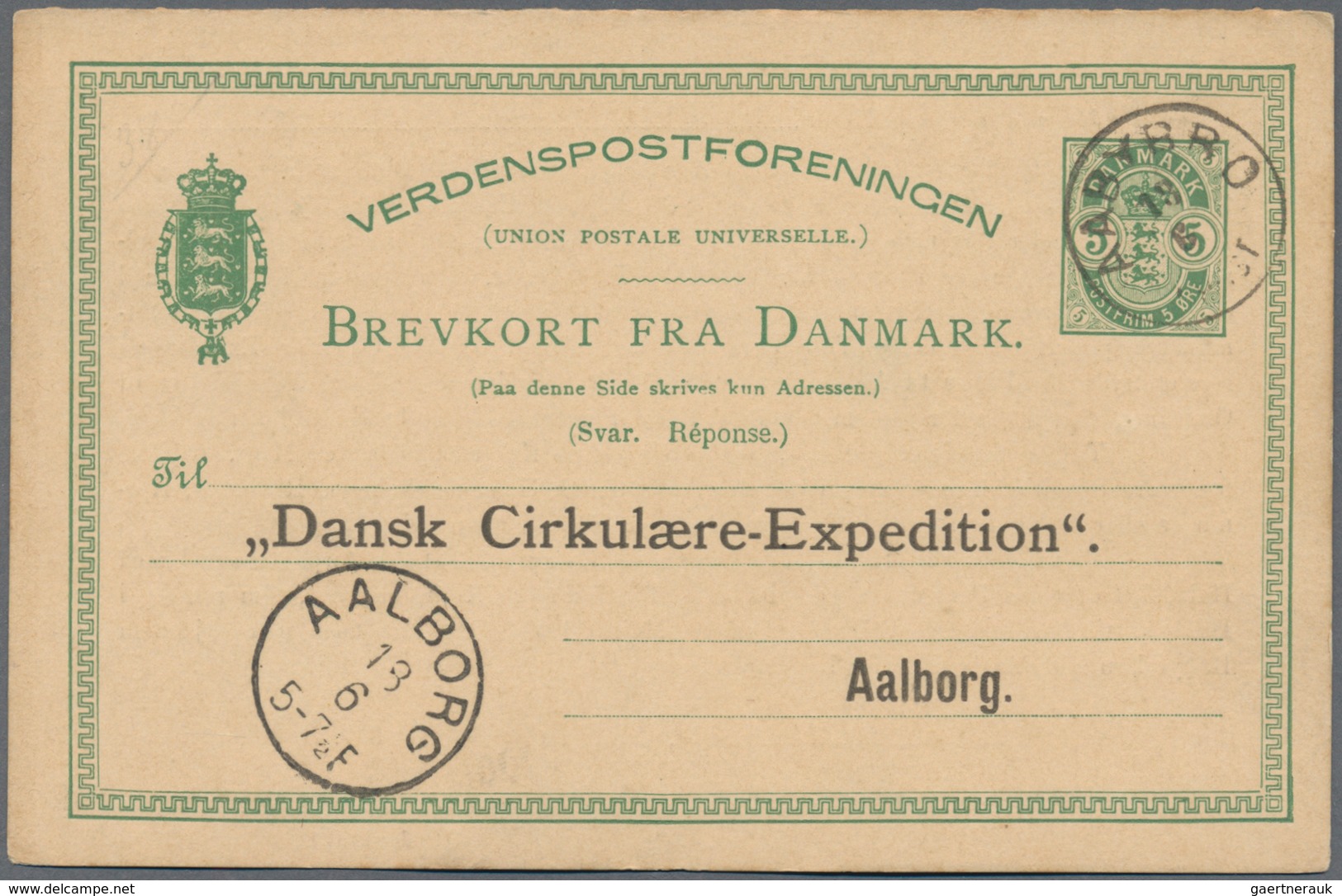 Dänemark: 1871/1995 Ca. 250 Unused/CTO-used/used Postal Stationeries (postal Stationery Cards And En - Cartas & Documentos