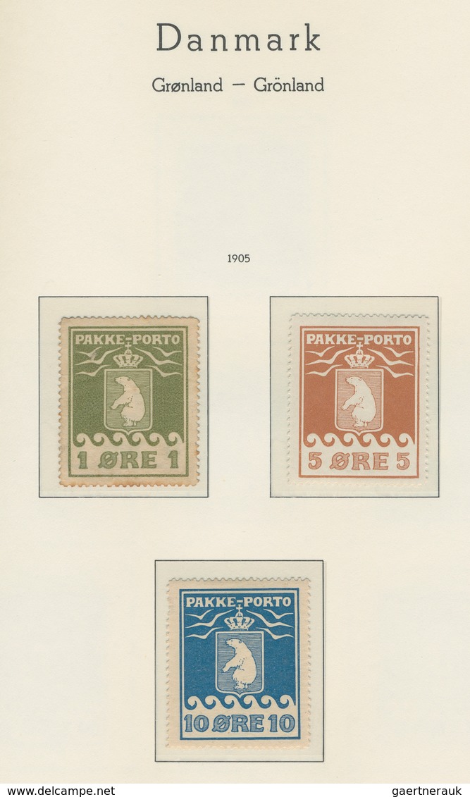 Dänemark - Grönland: 1905-2004: Almost Complete Collections Greenland & Faroe Islands In A Lighthous - Briefe U. Dokumente