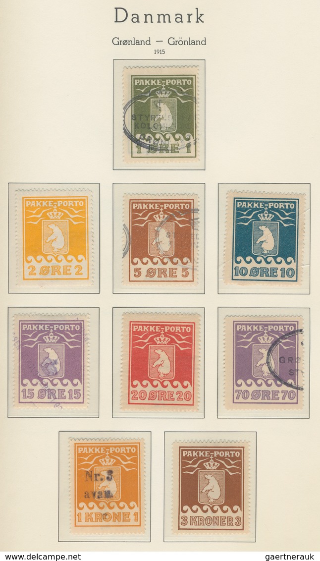 Dänemark - Grönland: 1905-2004: Almost Complete Collections Greenland & Faroe Islands In A Lighthous - Briefe U. Dokumente