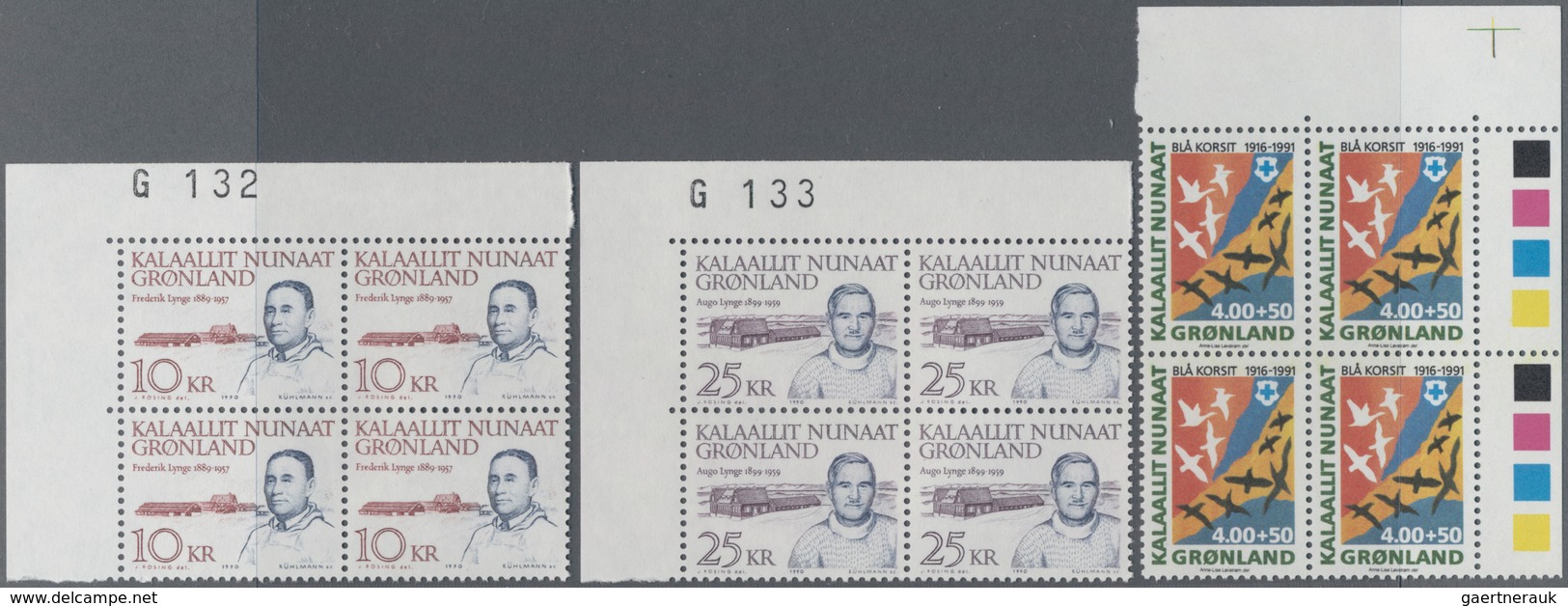 Dänemark - Grönland: 1990/1993 (ca.), Accumulation With Five Different Stamps Mostly In Large To Ver - Covers & Documents