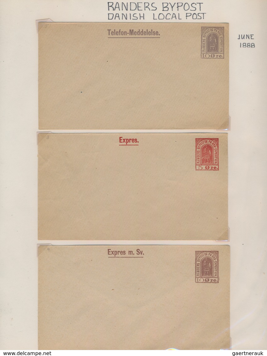 Dänemark - Ganzsachen: 1871/1997 Postal Stationery Collection Starting From P 1 With Total Ca. 315 I - Postal Stationery