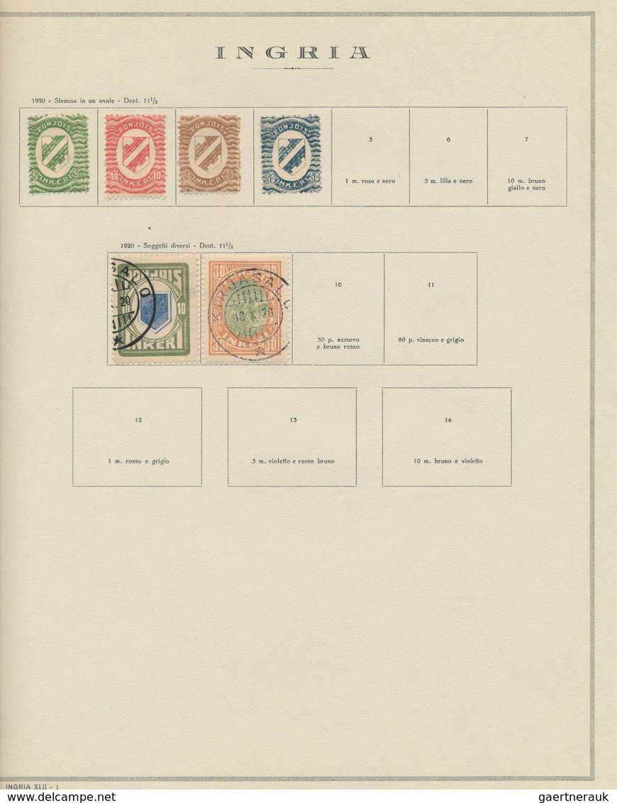 Finnland: 1866/1941, Used And Mint Collection On Album Pages, From Three Copies Rouletted Stamps, Fo - Usados