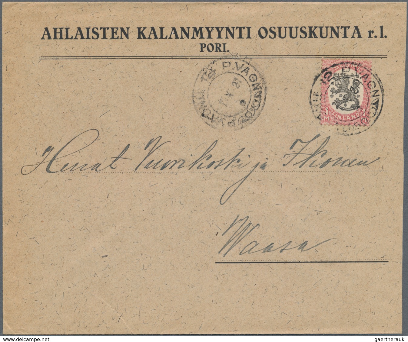 Finnland - Stempel: 1902/1942, Railway Cancellations, Assortment Of Apprx. 40 Covers And Cards Beari - Otros & Sin Clasificación