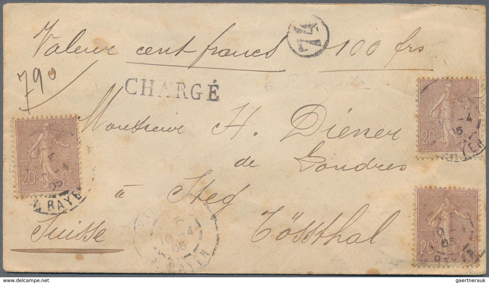 Frankreich: 1803/1925, Group Of 28 Covers/cards From Some Interesting Pre-philately, Good Range Of P - Colecciones Completas