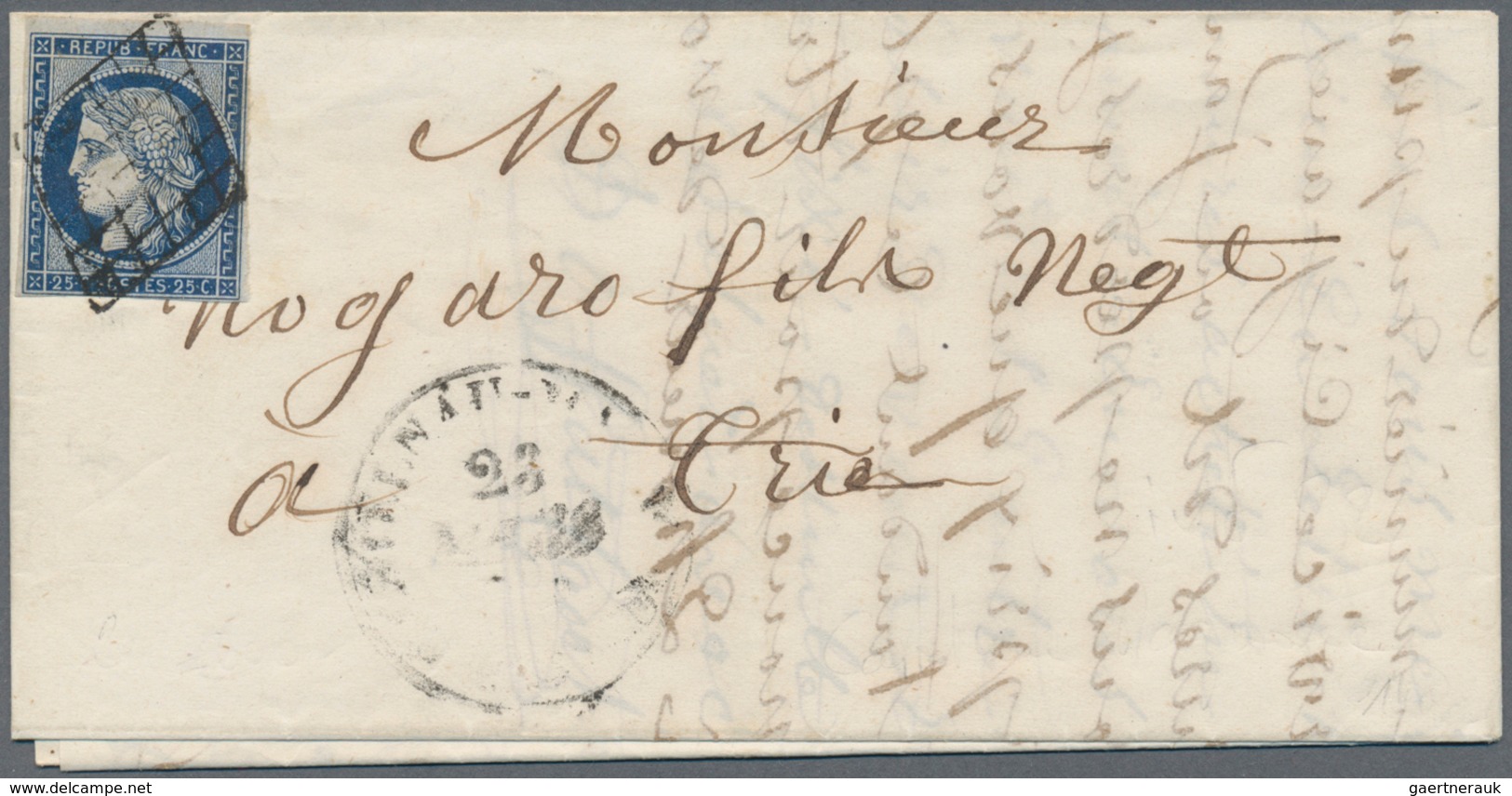 Frankreich: 1803/1925, Group Of 28 Covers/cards From Some Interesting Pre-philately, Good Range Of P - Verzamelingen