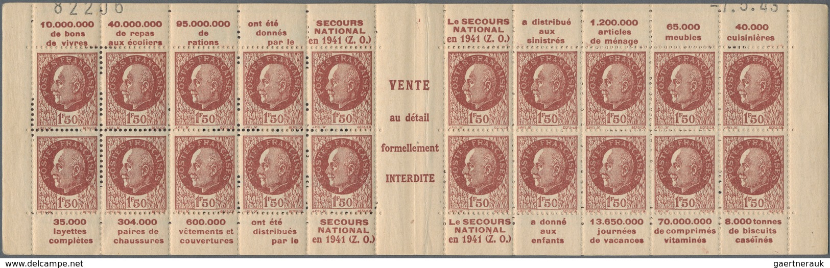 Frankreich: 1850/2000 (ca.), France/area, Sophisticated Balance On Stockcards/retail Cards/in Glassi - Colecciones Completas