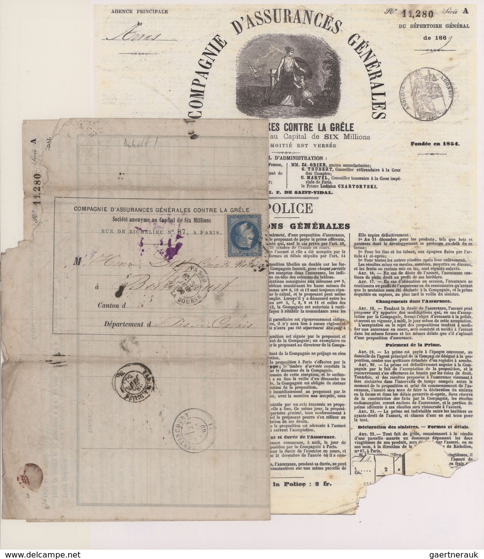 Frankreich: 1852-76, PARIS: Collection Of All Types Of Cancellations Of All The Paris Post Offices 1 - Sammlungen