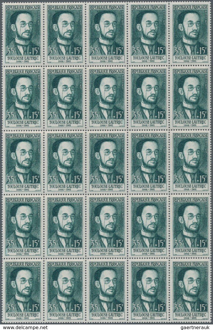 Frankreich: 1940/1966, Comprehensive MNH Stock, Well Filled And Sorted On Stockcards, Mainly Commemo - Colecciones Completas