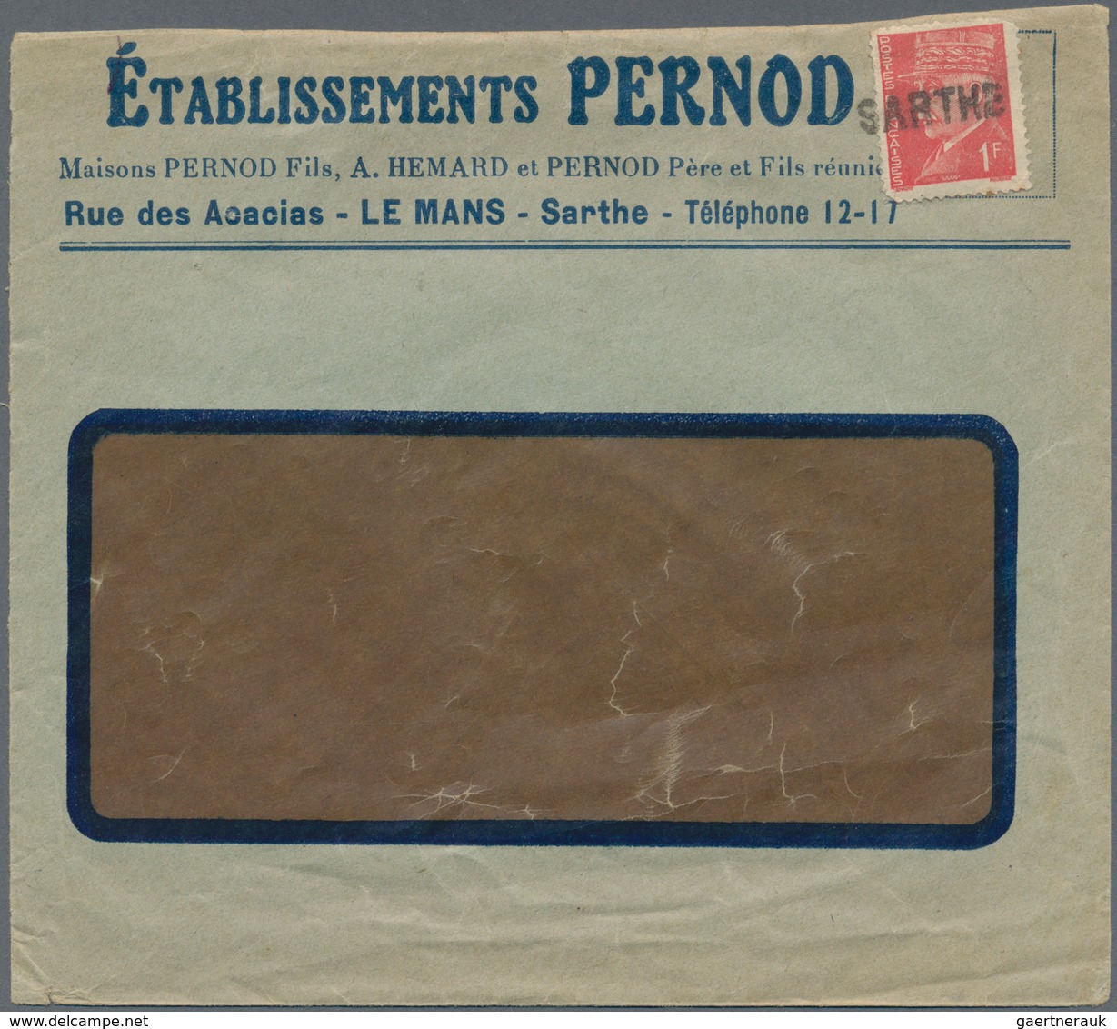 Frankreich: 1941/1945, Lot Of More Than 70 Commercial Covers/cards, E.g. Commemoratives, 1943 Petain - Sammlungen