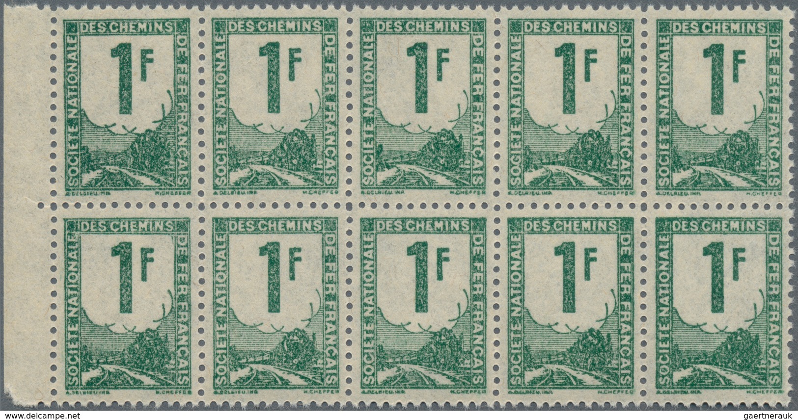 Frankreich - Postpaketmarken: 1901/1945 (ca.), Accumulation With Hundreds Of Stamps Incl. A Nice Par - Other & Unclassified