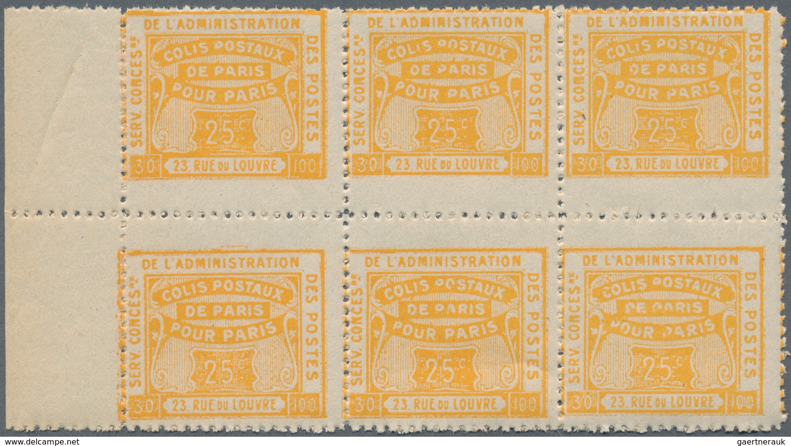 Frankreich - Postpaketmarken: 1901/1945 (ca.), Accumulation With Hundreds Of Stamps Incl. A Nice Par - Otros & Sin Clasificación