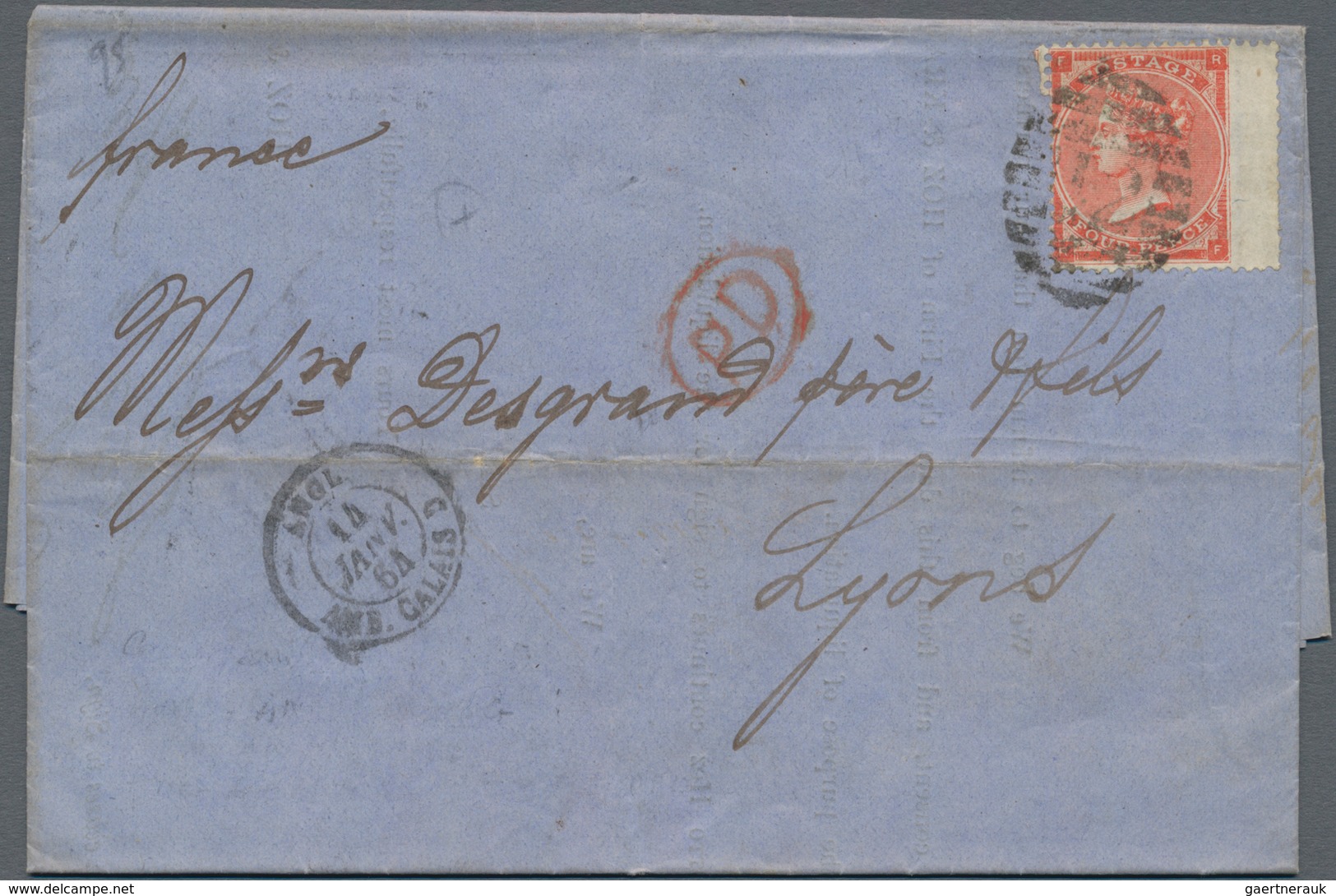 Großbritannien: 1862/1880, Lot Of 21 Lettersheets To Spain Resp. Italy At Rates 2½d., 4d., 6d. (main - Otros & Sin Clasificación