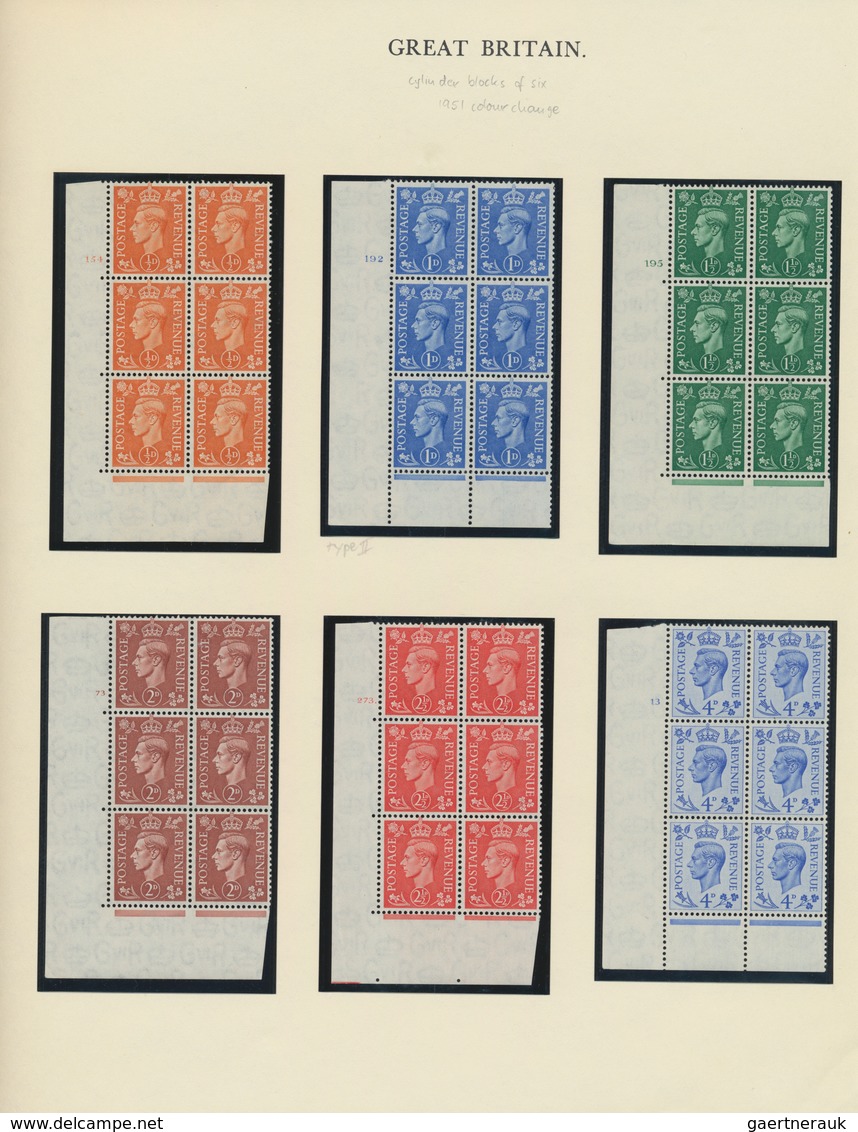 Großbritannien: 1924/1951, KGV/KEVIII/KGVI, A Specialised Mint Collection On Album Pages, Comprising - Andere & Zonder Classificatie