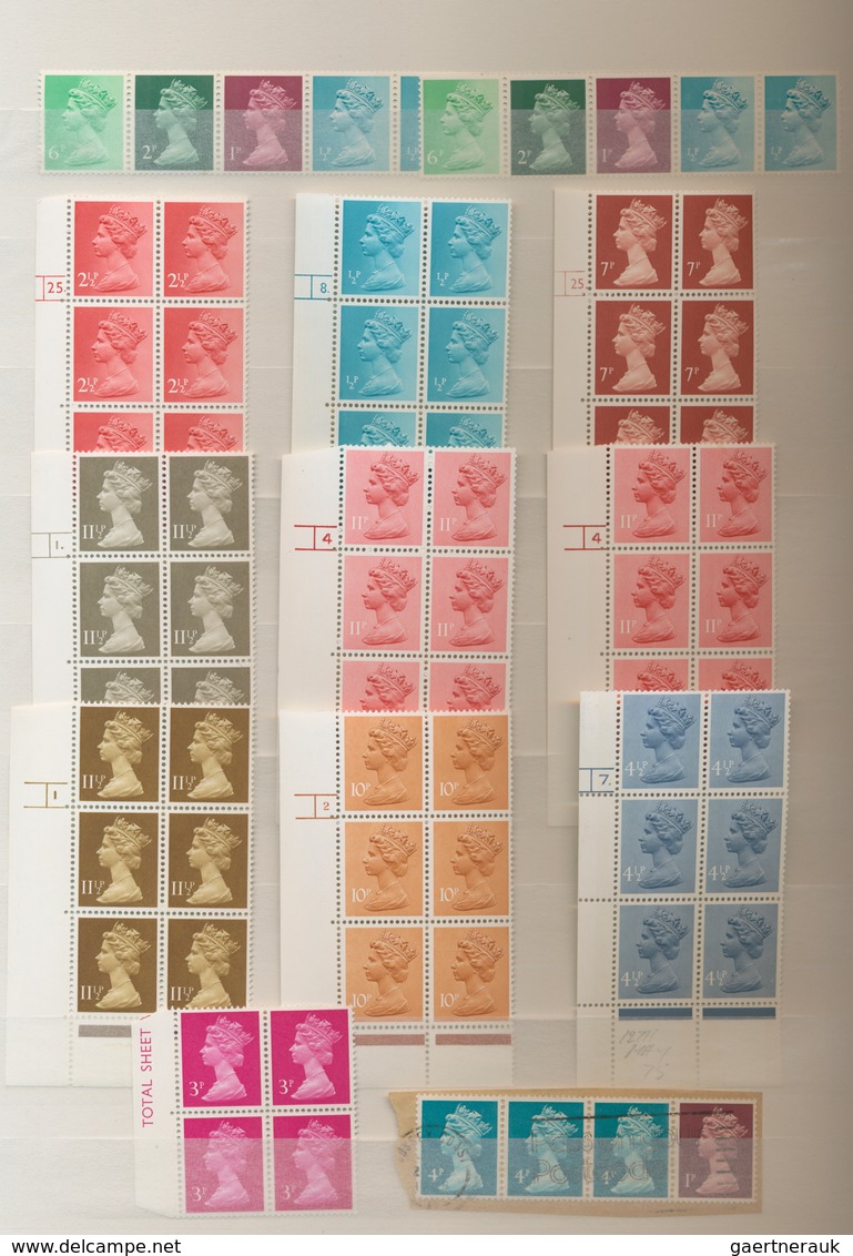 Großbritannien: 1952/2000 (ca.), Mainly Mint Collection/accumulation Of QEII Issues With Particular - Other & Unclassified