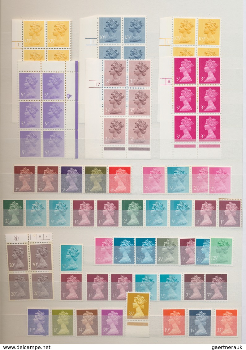 Großbritannien: 1952/2000 (ca.), Mainly Mint Collection/accumulation Of QEII Issues With Particular - Andere & Zonder Classificatie
