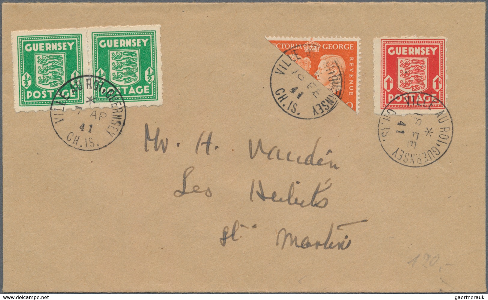 Großbritannien - Kanalinseln: 19411995, About 90 Covers And Cards From The Channel-Islands Including - Sin Clasificación