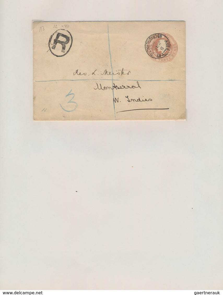 Großbritannien - Ganzsachen: 1841/1979 Postal Stationery Collection Of Ca. 170 Mostly Unused Envelop - 1840 Mulready-Umschläge