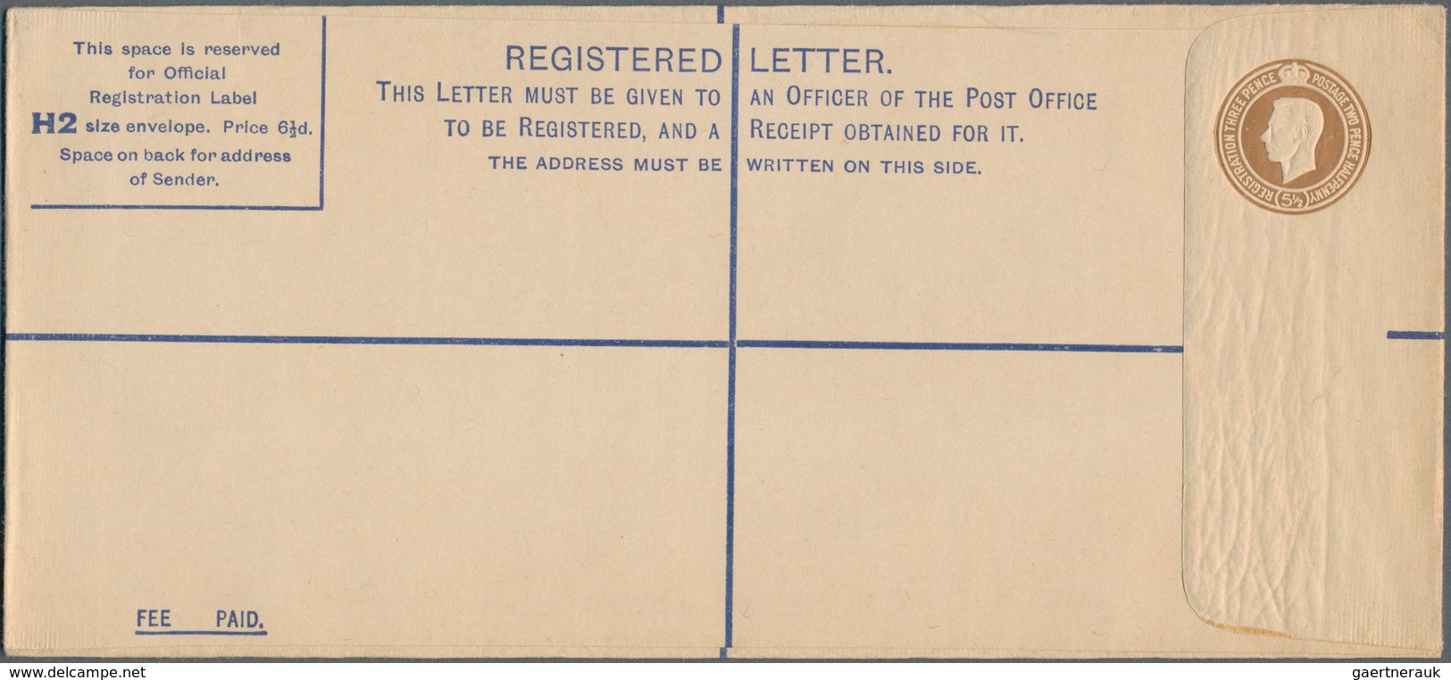 Großbritannien - Ganzsachen: 1929/87 Ca. 30 Unused And Commercially Used Oversized (H-K) Postal Stat - 1840 Mulready-Umschläge