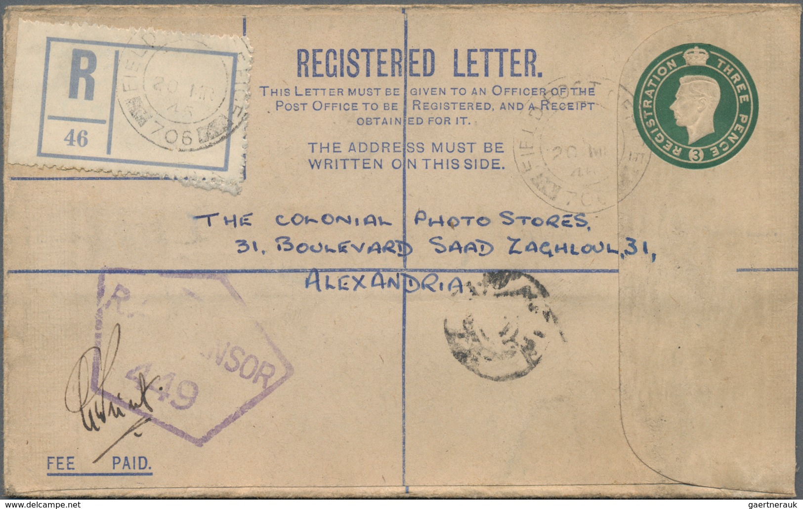 Großbritannien - Besonderheiten: 1915/86 Ca. 130 Items Of Military Mail, Covers, Postcards And Posta - Otros & Sin Clasificación