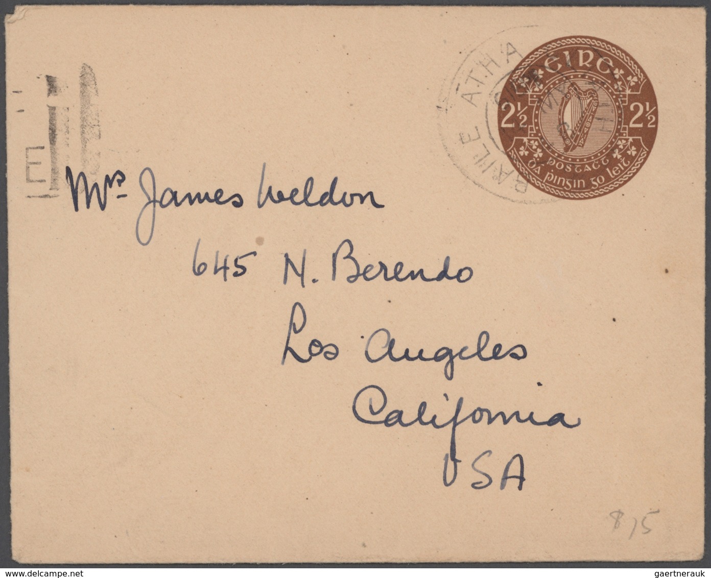 Irland: 1922/94 accumulation of ca. 480 unused/CTO-used and commercially used postal stationeries (p