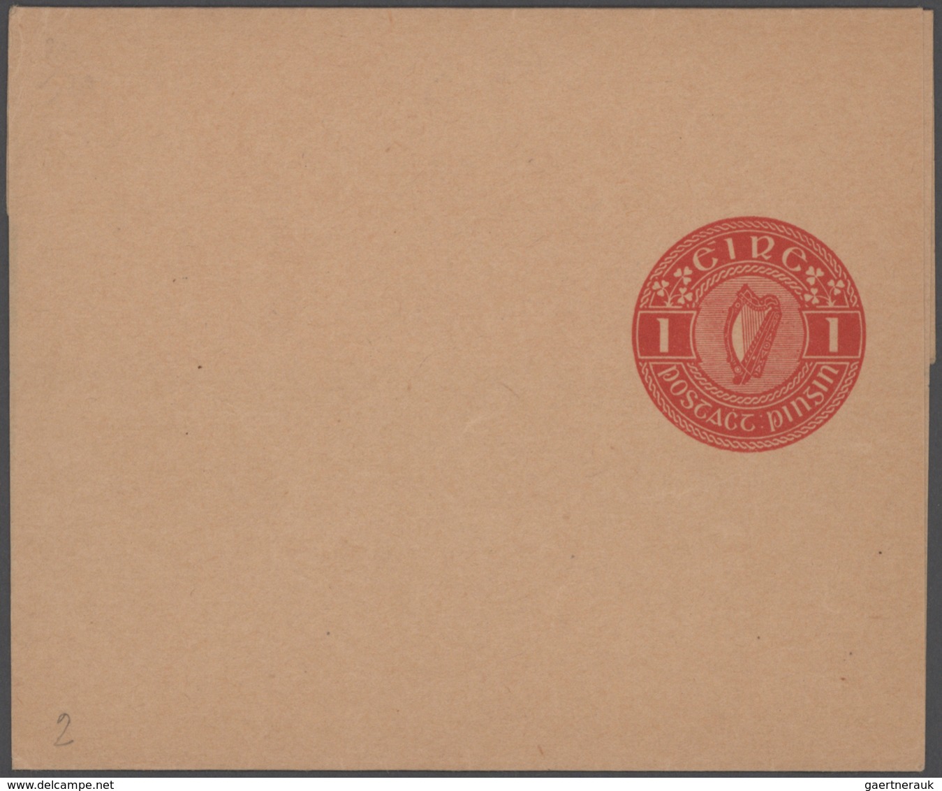 Irland: 1922/94 accumulation of ca. 480 unused/CTO-used and commercially used postal stationeries (p