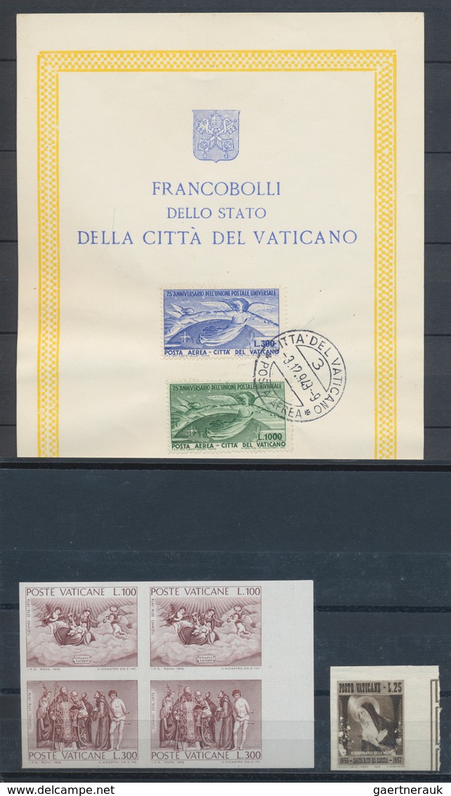 Italien - Altitalienische Staaten: Kirchenstaat: 1850/1870, Collection Of 18 Lettersheets (one Stamp - Estados Pontificados