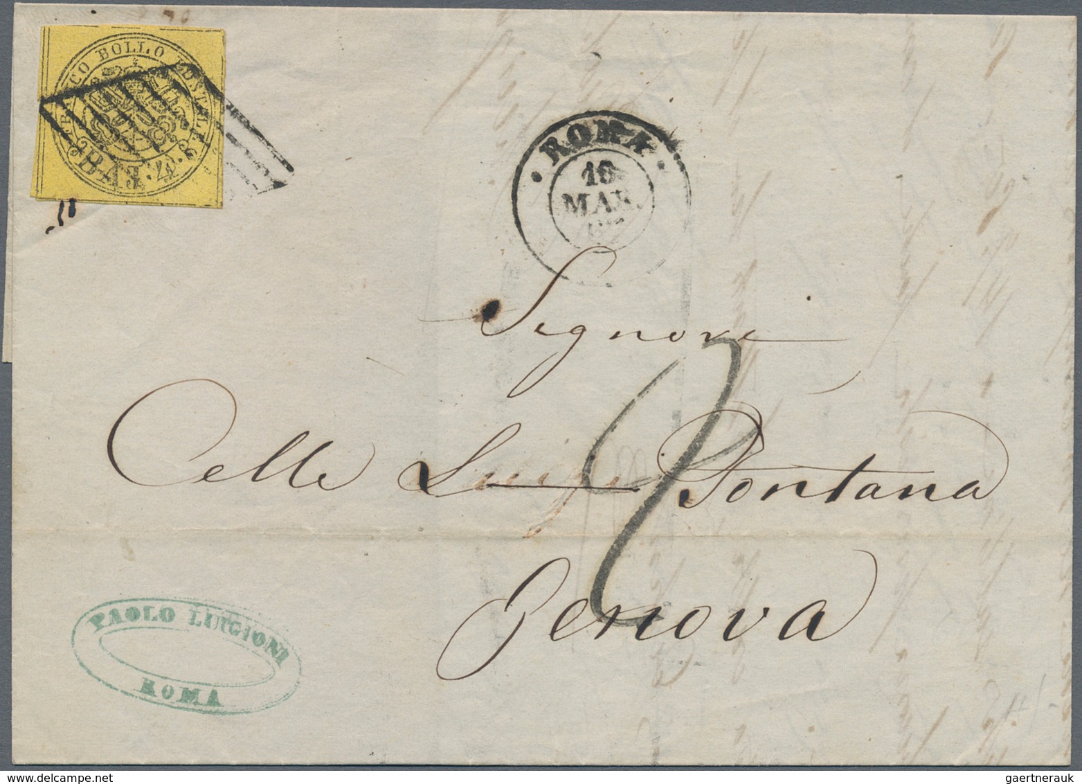 Italien: 1813/1945, Italy/area, Lot Of 72 Covers/cards Incl. 14 Stampless Lettersheets, Ten Italian - Sammlungen