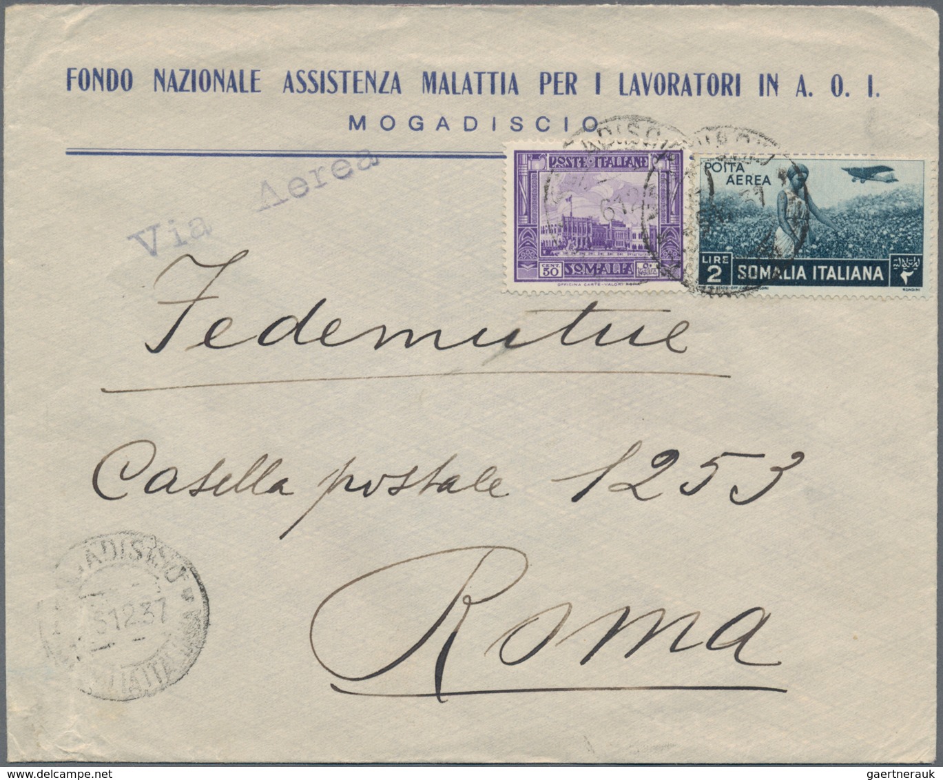 Italien: 1815/1970 (ca.), Italy/area, Holding Of Several Hundred Covers/cards Incl. Registered And A - Lotti E Collezioni