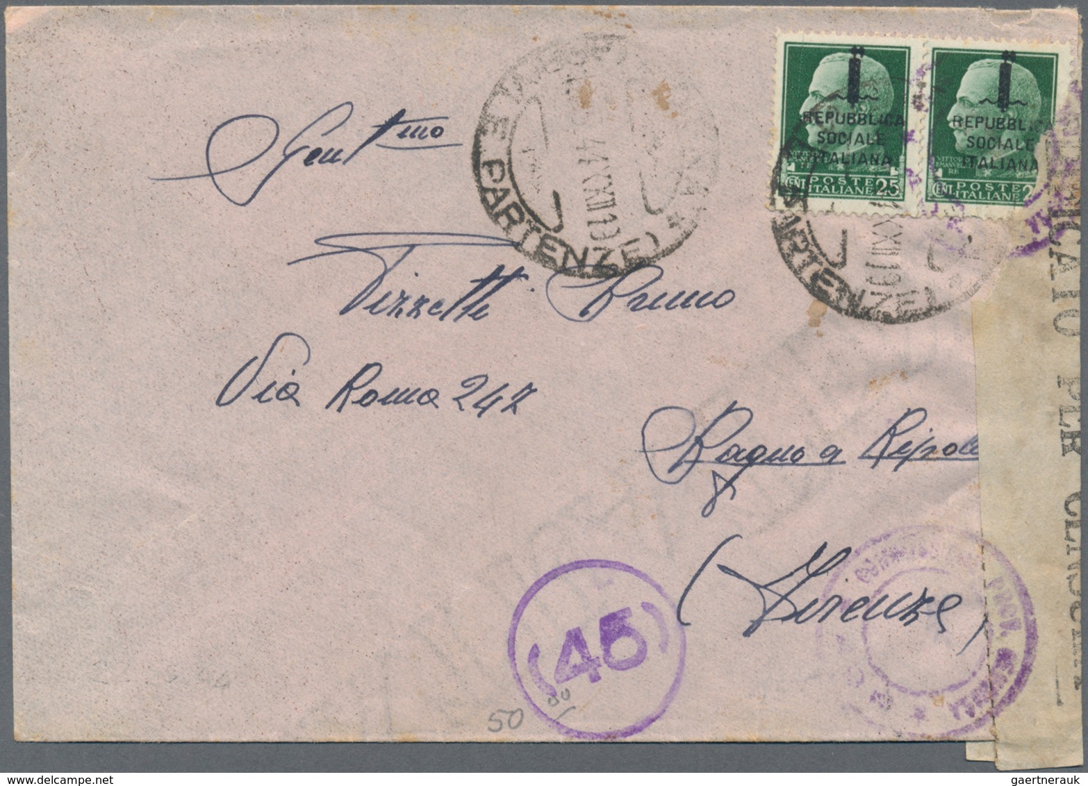 Italien: 1815/1970 (ca.), Italy/area, holding of several hundred covers/cards incl. registered and a