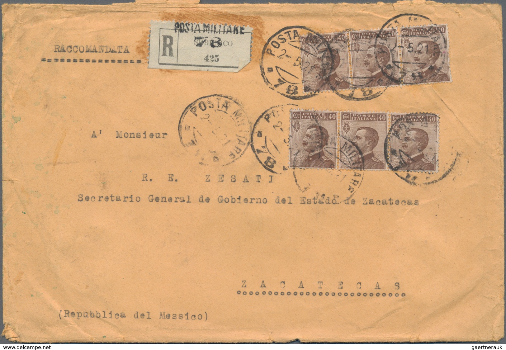 Italien: 1875-1950 (ca). About 150 - 200 Cover And Stationery With Many Better Items Like Garibaldi - Sammlungen