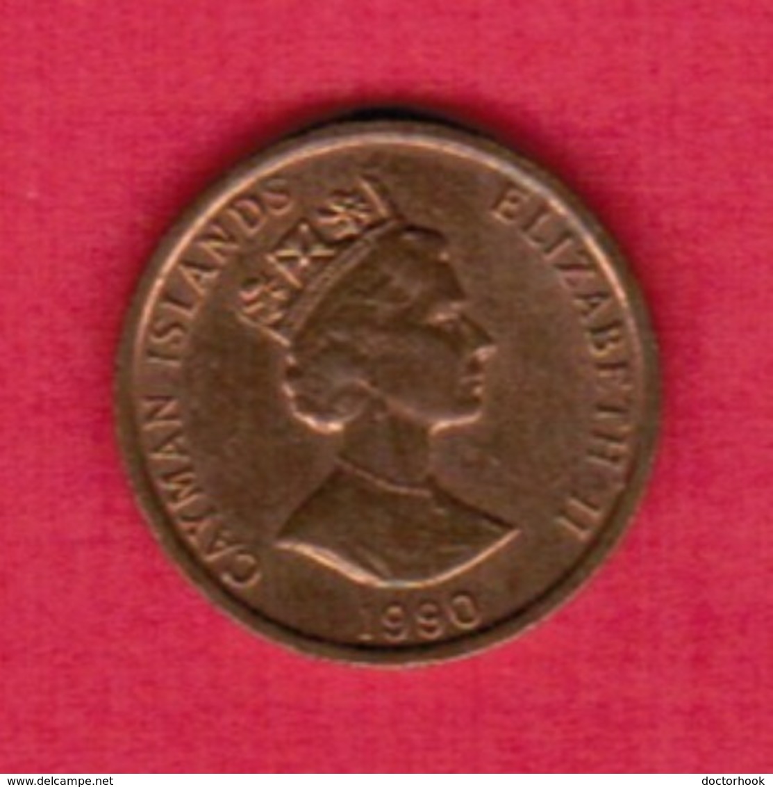 CAYMAN ISLANDS  1 CENT 1990 (KM # 87) #5398 - Kaimaninseln