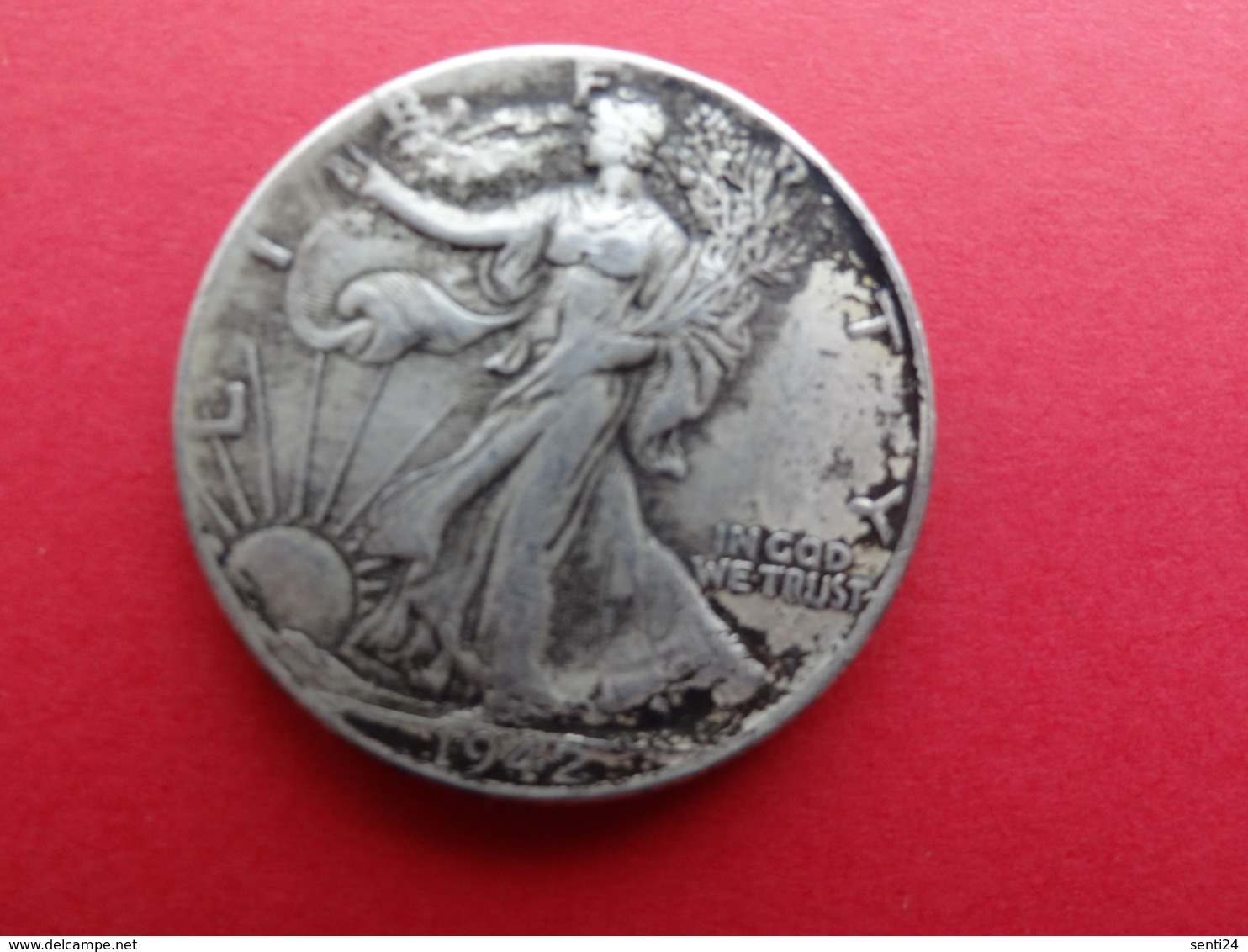 Etats-unis  Half Dollar  1942  Km 142 - 1916-1947: Liberty Walking