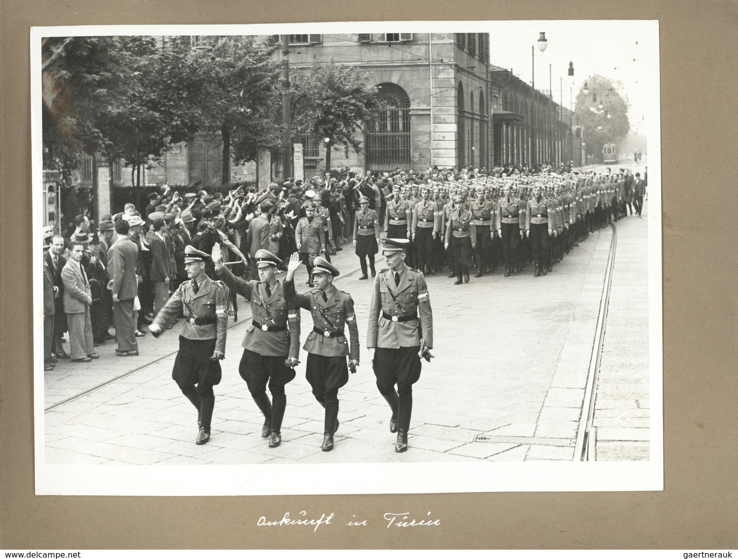 Italien - Besonderheiten: 1938 (ca): Photo Album Of A Hitler Youth Tour Of Italy. 153 Total Photos P - Sin Clasificación