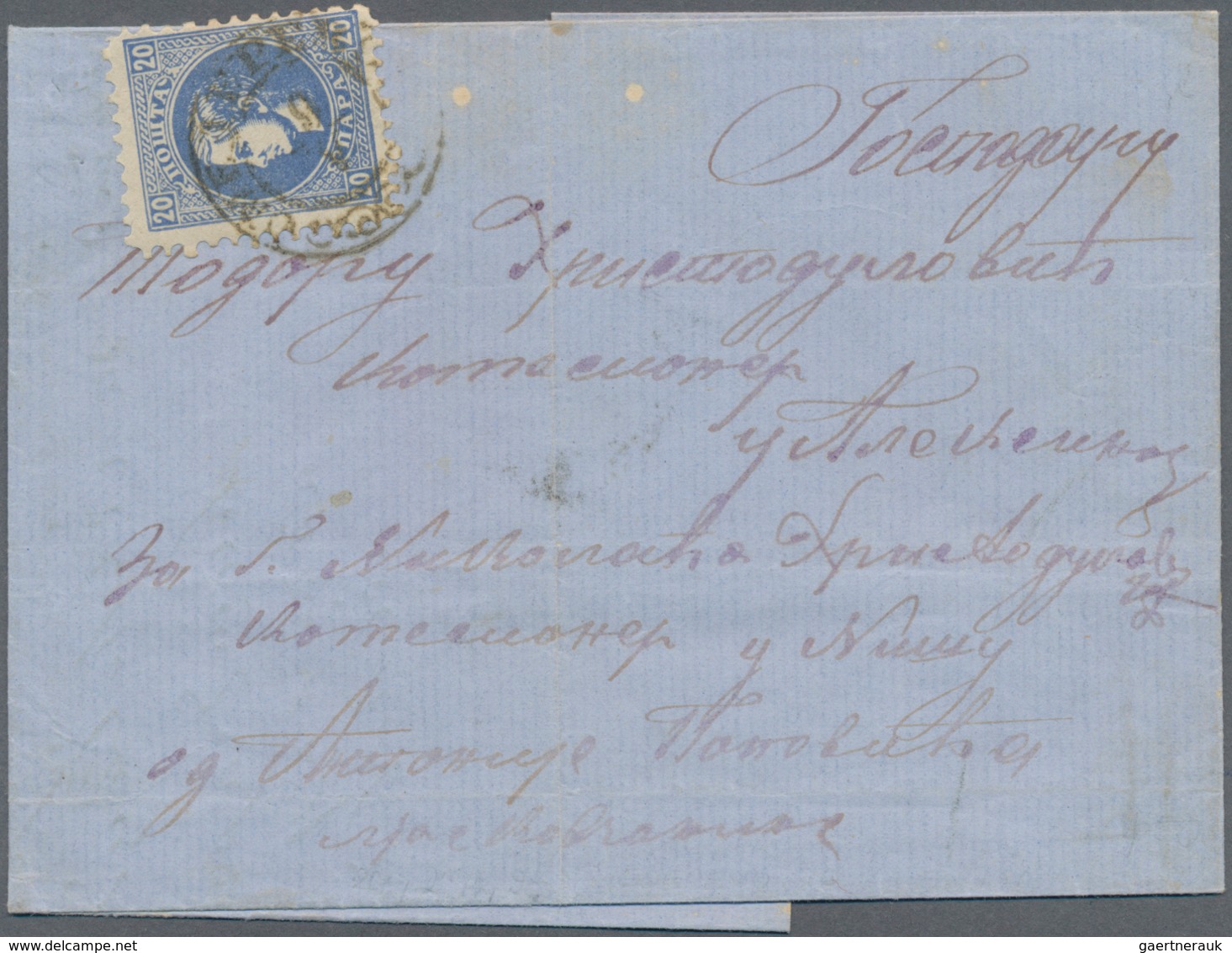 Jugoslawien: 1830/1955 (ca.), Yugoslavian Area, Lot Of Apprx. 80 Entires Incl. Serbia, Montenegro An - Covers & Documents