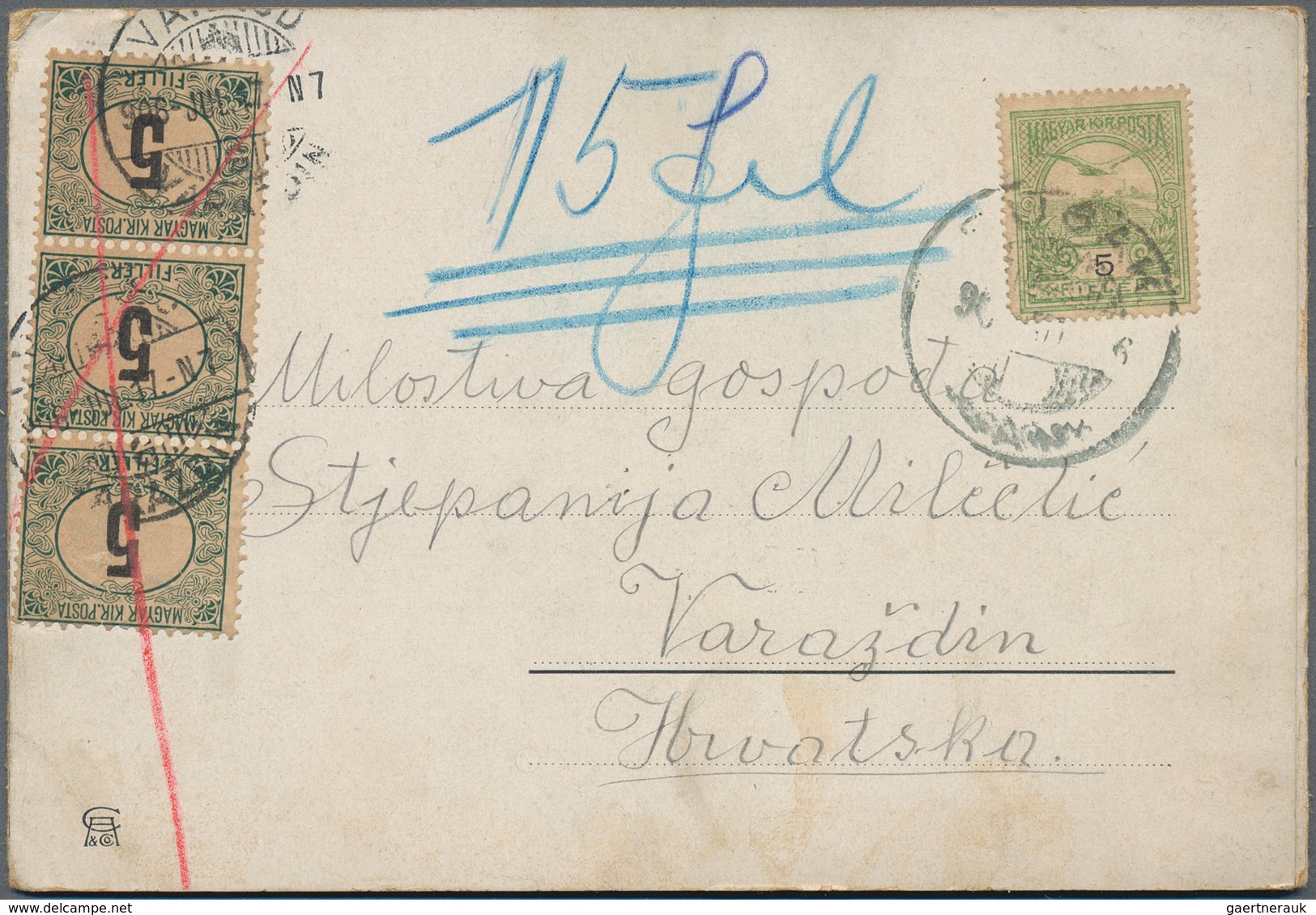 Jugoslawien: 1899/1948, Yugoslavian Area, Assortment Of Apprx. 46 Covers/cards, Incl. Serbia, Croati - Cartas & Documentos