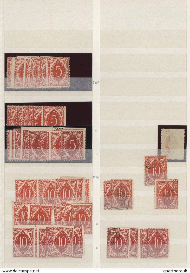 Jugoslawien: 1919/1920, Issues For Slovenia, Comprehensive Mainly Mint Holding In A Stockbook, Compr - Lettres & Documents