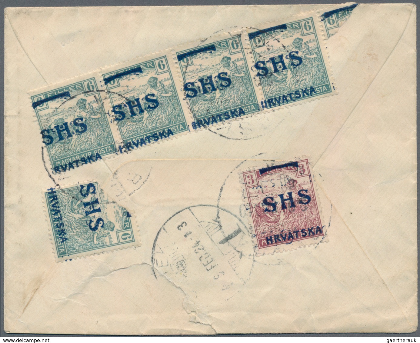 Jugoslawien: 1919/1937, Assortment Of 18 (mainly Commercial) Covers/cards, Incl. Registered Mail, In - Covers & Documents