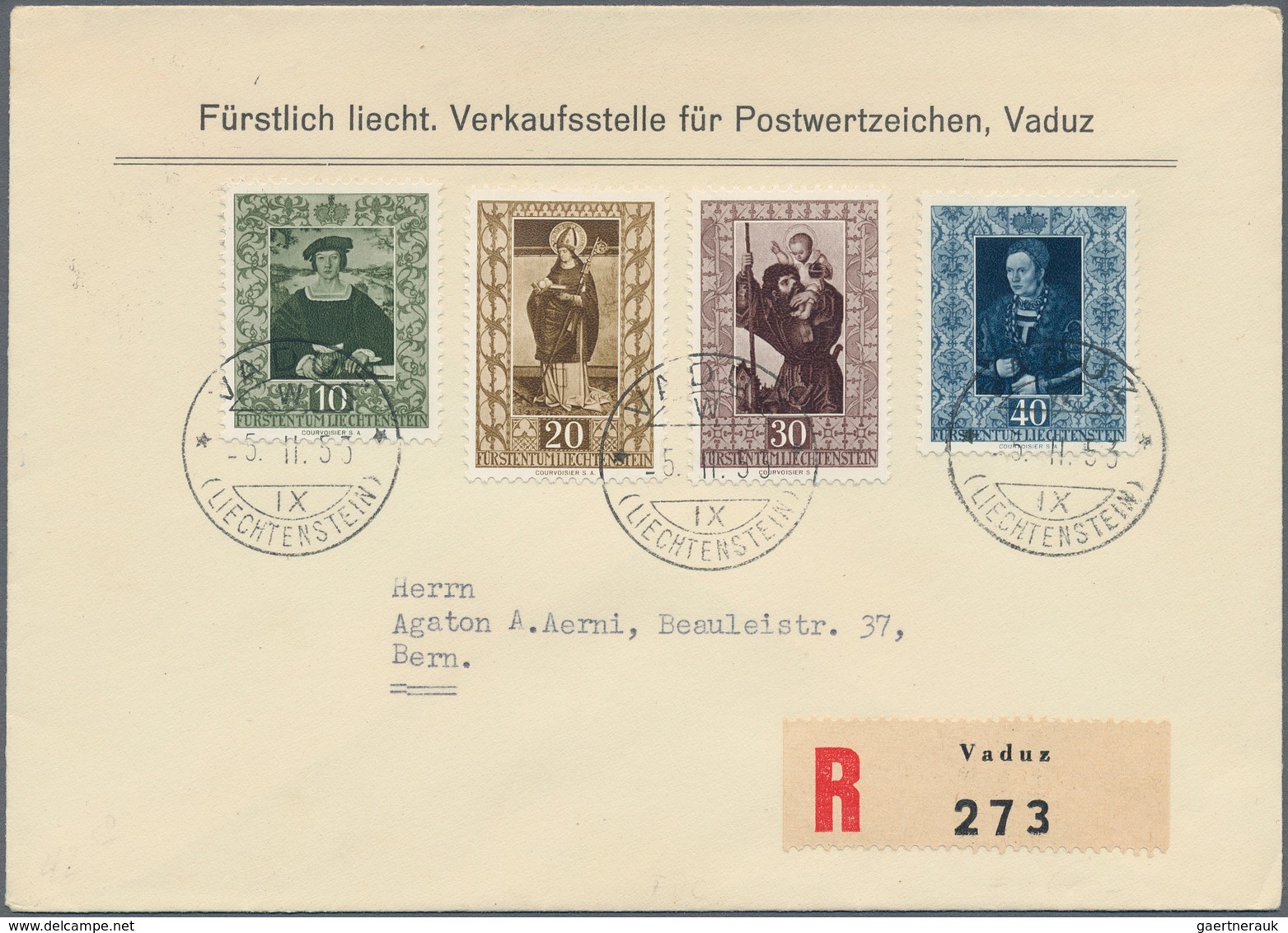 Liechtenstein: 1904/1965, Vielseitige Partie Von Ca. 110 Briefen/Karten/Ganzsachen, Dabei 20 Ganzsac - Sammlungen