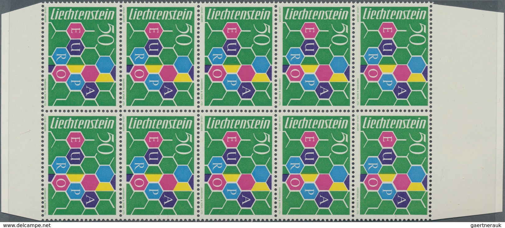 Liechtenstein: 1912/1960, Dubletten Auf Sieben Großen Steckkarten Mit Etlichen Besseren Ausgaben U.a - Lotes/Colecciones