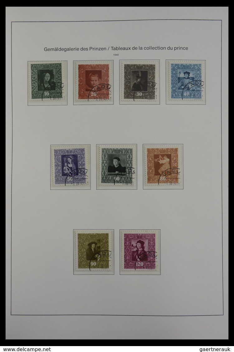 Liechtenstein: 1912-1985: Almost complete and mostly cancelled collection Liechtenstein 1912-1985 in