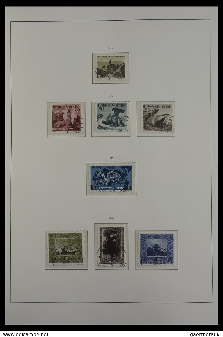 Liechtenstein: 1912-1985: Almost complete and mostly cancelled collection Liechtenstein 1912-1985 in