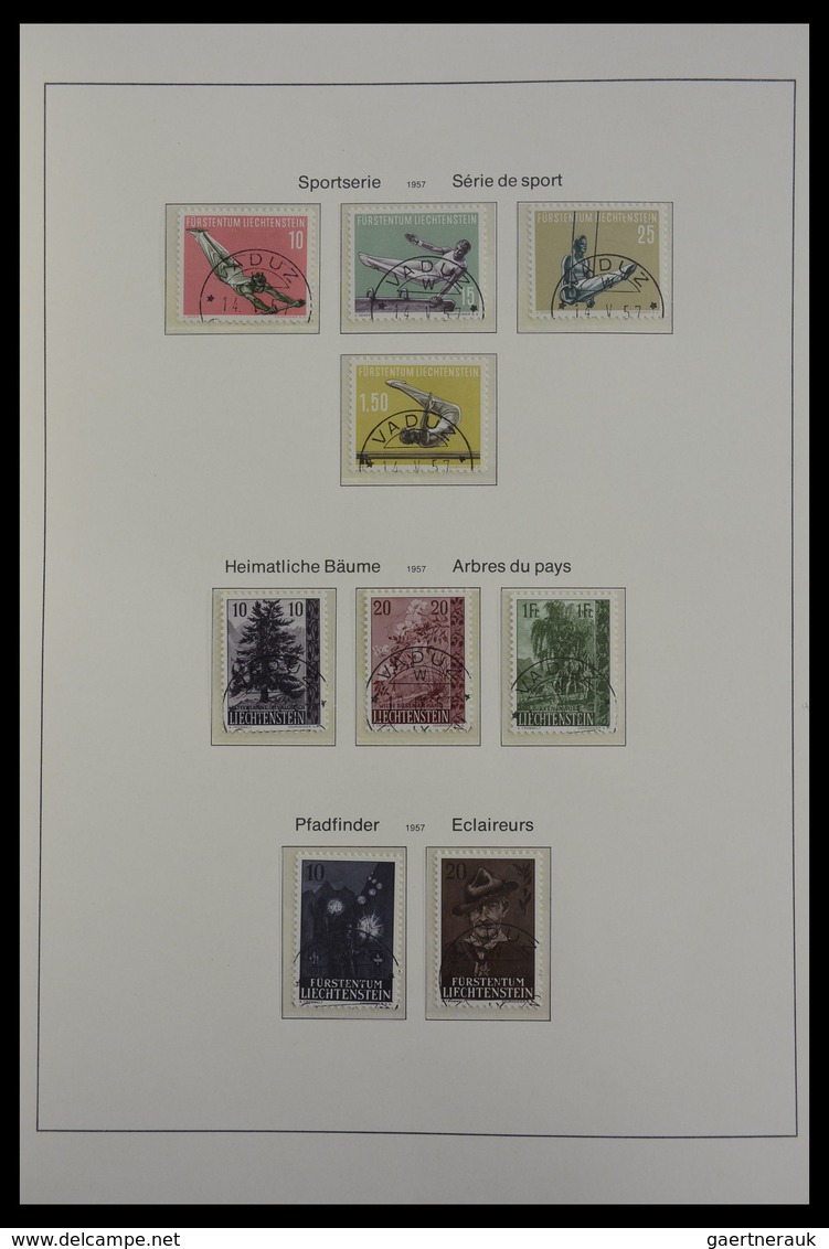 Liechtenstein: 1912-1985: Almost complete and mostly cancelled collection Liechtenstein 1912-1985 in