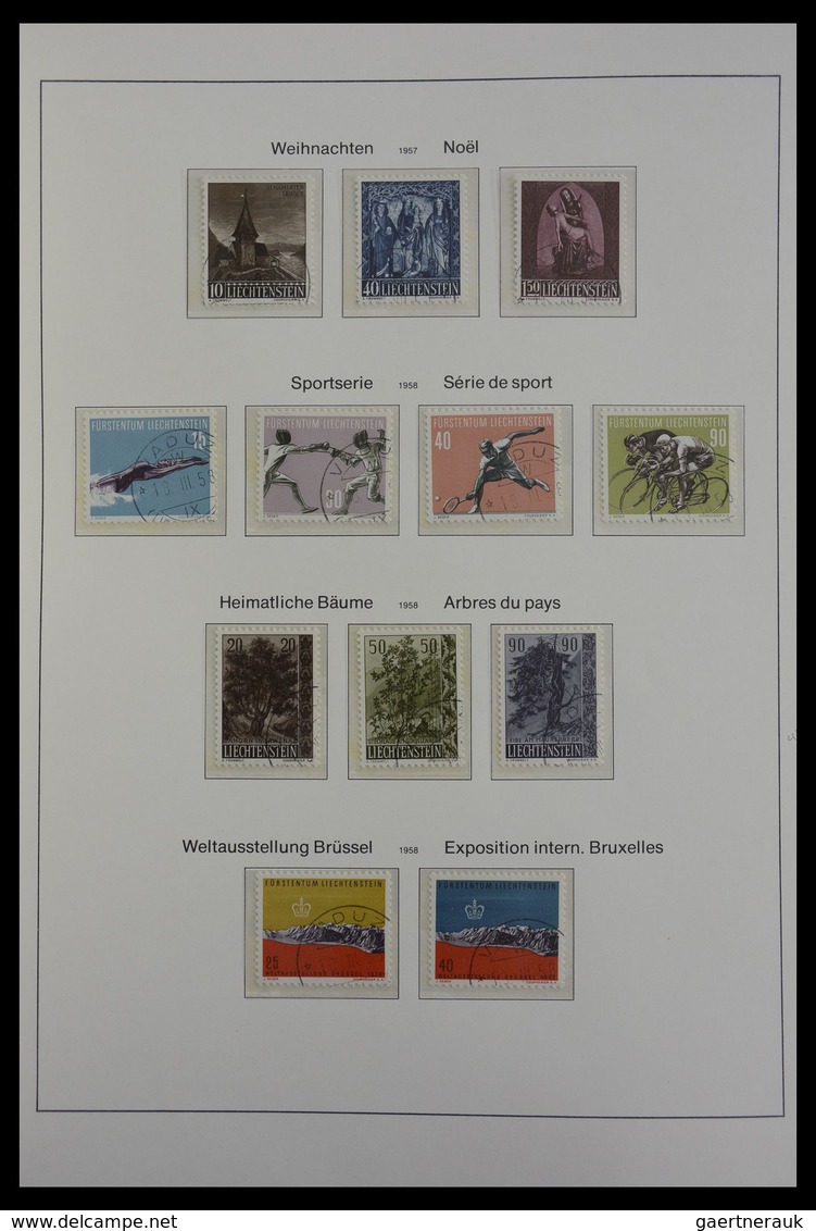 Liechtenstein: 1912-1985: Almost complete and mostly cancelled collection Liechtenstein 1912-1985 in