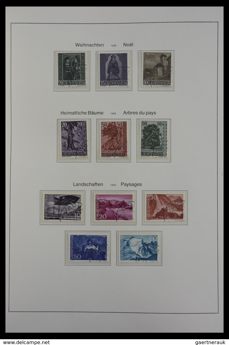 Liechtenstein: 1912-1985: Almost complete and mostly cancelled collection Liechtenstein 1912-1985 in